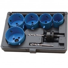 Σετ 7τεμ. Ποτηροτρύπανα με Οδηγό 598432